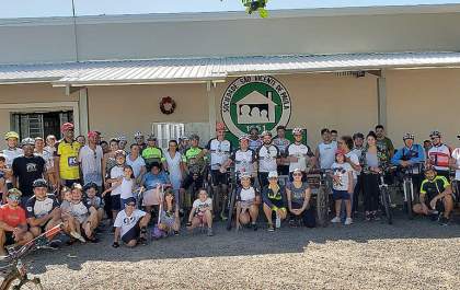Passeio Ciclístico Solidário em prol do asilo aconteceu no último domingo