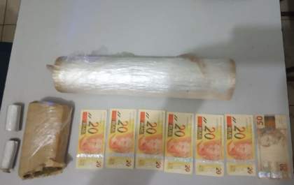 Jovem é preso por tráfico de drogas no bairro Jardim Alvorada