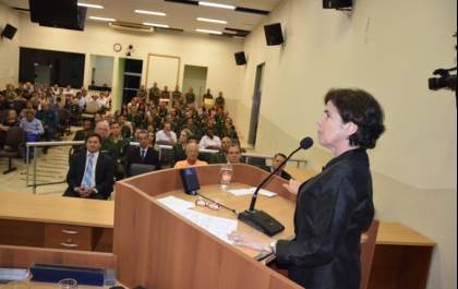 Marcia Moura prestigia homenagem a Febianos na Câmara Municipal