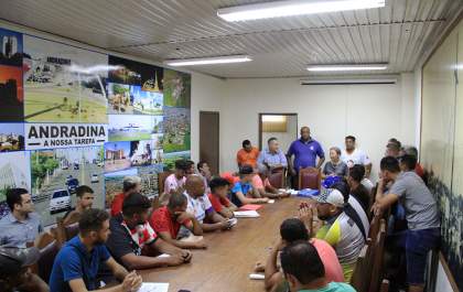 Reunião define forma de disputa do Futsal de Férias em Andradina
