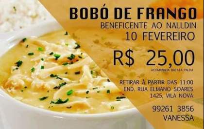 Mais um evento beneficente é realizado para ajudar a família de Nalldin