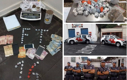 PM fecha falsa sorveteria que vendia bolas de maconha