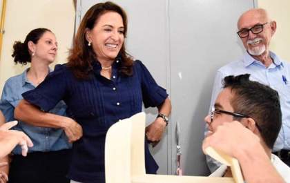 Primeira-dama anima as redes sociais