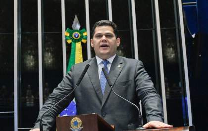 Davi Alcolumbre é o novo presidente do Senado Federal