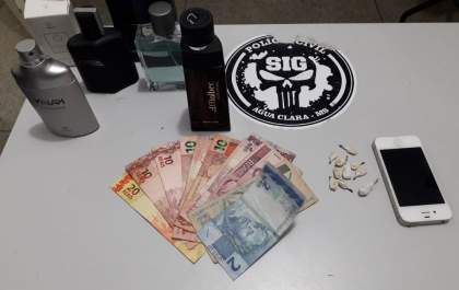 Traficante que utilizava a filha para prática dos crimes é preso junto de comparsa