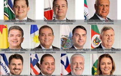 Cúpula do Senado reúne oito alvos da Justiça