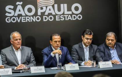 Doria anuncia criação de quatro batalhões 'padrão Rota' para o Estado