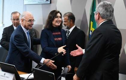 &nbsp;Simone Tebet é oficializada como presidente da CCJ do Senado