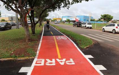 Ciclovia da Avenida Filinto Muller é finalizada