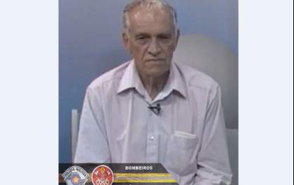 Morre Oscar dos Santos Esgalha, um dos fundadores Corpo de Bombeiros Voluntários de Araçatuba