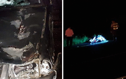 Identificado motorista atropelado na SP-320 em Fernandópolis