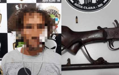 Fazendeiro é baleado duas vezes e autor dos disparos é preso em flagrante&nbsp;