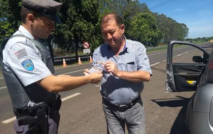 Operação alerta sobre cuidados com crianças nas estradas