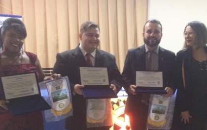 Rotary Cidade das Águas realiza noite de homenagens