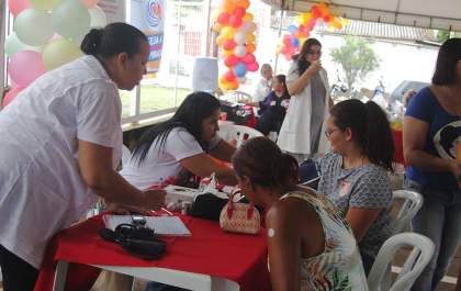 Governo de Andradina e Rotary levam serviços de saúde no bairro Vila Mineira