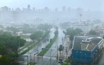 Chuva continua pelo menos até sexta-feira em Araçatuba