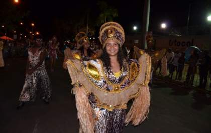 Veja como foi o desfile das escolas de samba em Três Lagoas