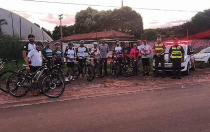 Governo de Andradina participa de campanha “Em uma bicicleta vai uma vida”