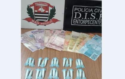 Dise prende jovem que soltava pipa para disfarçar tráfico de drogas