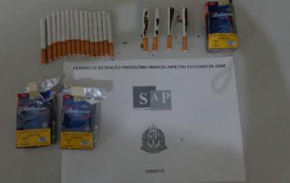 Flagrantes são registrados na entrada de presídios durante o feriado de carnaval