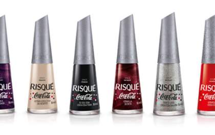 Coca-Cola inspira coleção de esmaltes