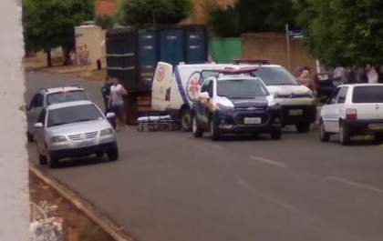 Acidente grave envolvendo ciclista em Brasilândia