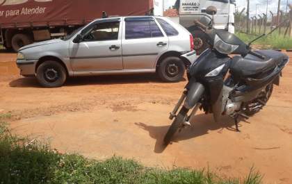 Acidente de trânsito na Ranulpho deixa mãe e filha feridas