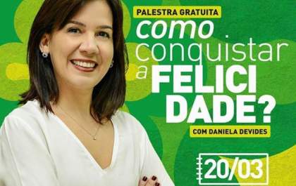Palestra ensina “Como conquistar a felicidade”