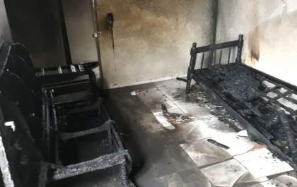 Incêndio no Orestinho destrói apartamentos&nbsp;