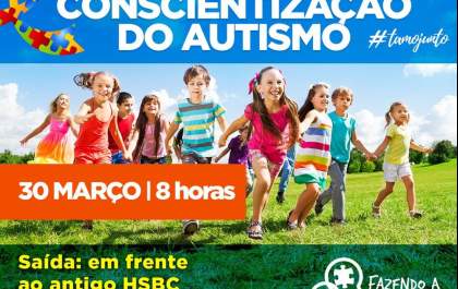 3ª Caminhada do Autismo acontece dia 30 em Três Lagoas