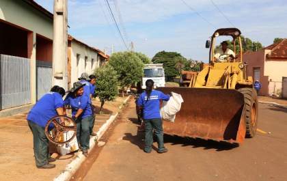 Governo de Andradina concentra equipes para mutirão em Planalto