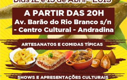 X Festa da Mandioca terá variedades gastronômicas e 15 anos da Orquestra “Nego Viana”