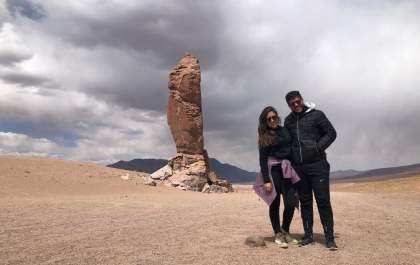 Entre o céu e o deserto chileno