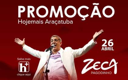 Promoção Hojemais - Zeca Pagodinho