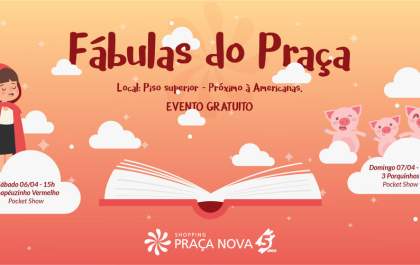 Contação de história faz parte de evento infantil neste final de semana