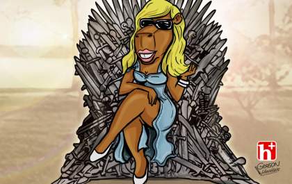 Capitu, a rainha das capivaras