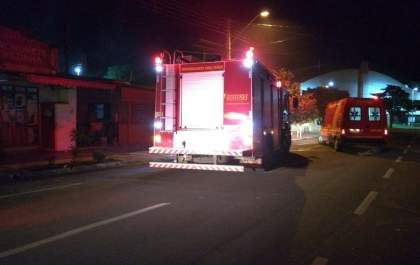 Incêndio em Fábrica de Salgados assusta no Interlagos em TL