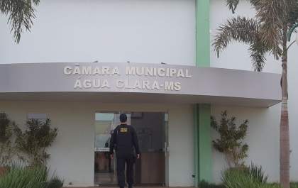 Gaeco apura desvio de R$ 900 mil na Câmara de Água Clara