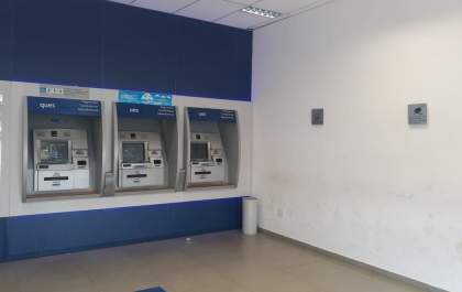 Porta entreaberta de terminal bancário mobiliza PM e PF em Três Lagoas