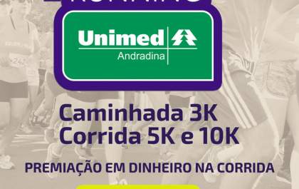 Andradina será sede de corrida de rua no próximo dia 05