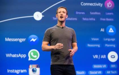 Facebook coletou lista de contatos de 1,5 milhão de usuários