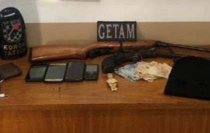 PM apreende 488 Kg de drogas, e 20 armas de fogo durante a 'Semana Santa'