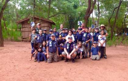 Grupo Guaicurus comemora o Dia do Escoteiro