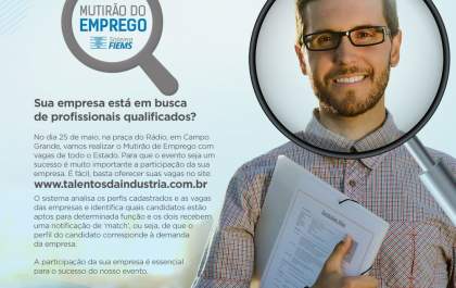 Mutirão de Emprego será realizado na Praça do Rádio