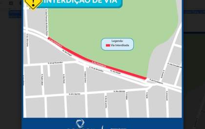 Fundadores será interditada para reparo de rede adutora
