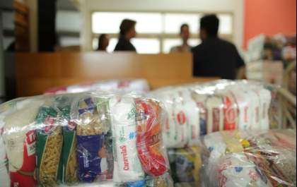 Fundo Social de Araçatuba recebe 5 toneladas de alimentos