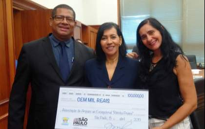 Ritinha Prates recebe R$ 100 mil da Nota Fiscal Paulista