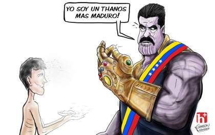 Fome e crise na Venezuela