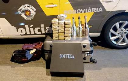 Rodoviária faz aporeensão de cocaína líquida, maconha e skank&nbsp;