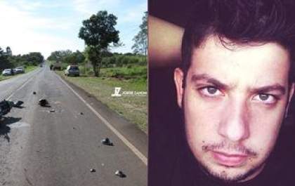 Motociclista perde a vida ao bater na traseira de caminhão